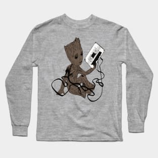 Groot Galaxy Remix Long Sleeve T-Shirt